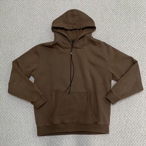 ZANEROBE Lowgo Hood Sweatshirt - Brown (Large)